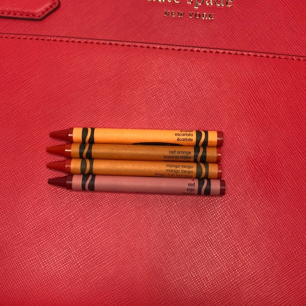 Kate Spade Staci Medium Satchel Red